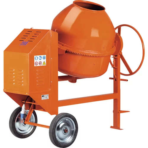 Hormigonera eléctrica Altrad de 1100w y 220l naranja