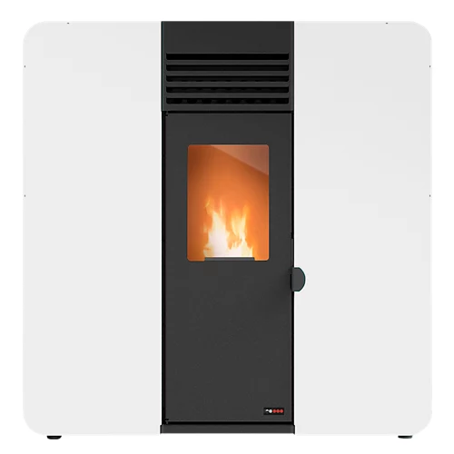 Estufa de pellets conductiva redpod first advance slim 8 kw