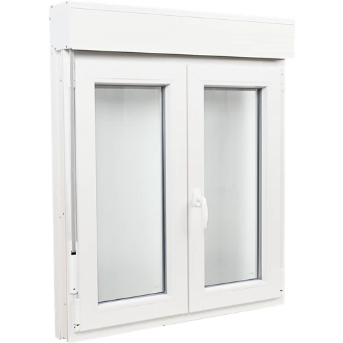 Ventana batiente de pvc blanco 100x115 cm