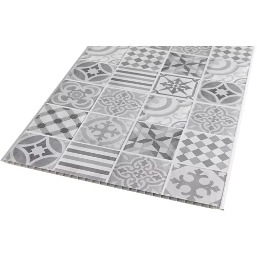 revestimiento de pared de pvc serie artens gris