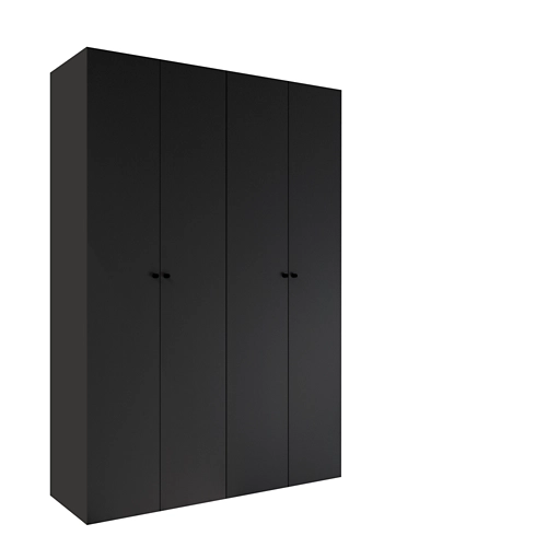 spaceo home mallorca gris armario plegable interior gris 240x160x60cm