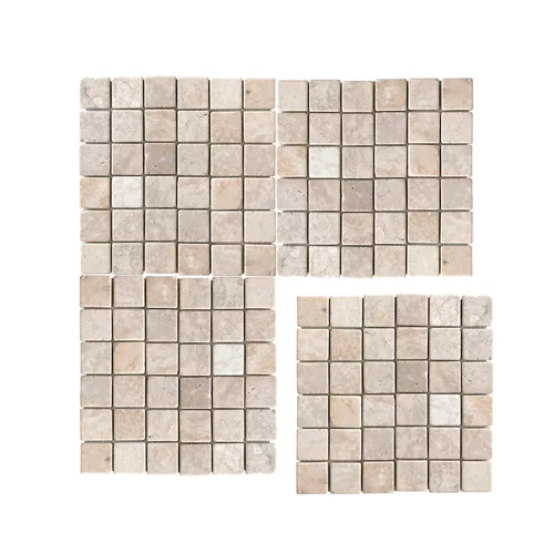 Malla piedra natural 30x30 blanca 5x5
