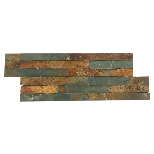 Piedra natural piedra multicolor 15 x 40 cm