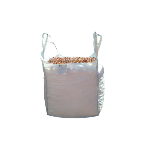 Bolsa piedra natural rosa triturada 1000kg 8 y 12 mm