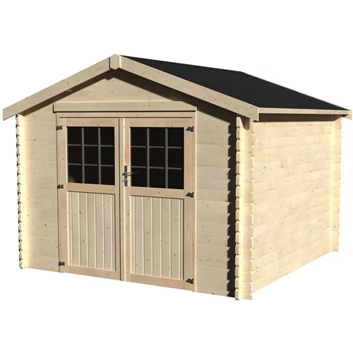 Casita de madera Valodeal de 317x232x313 cm y 9,92 m2