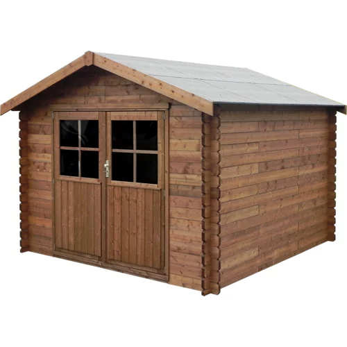 Casita de madera Montreal de 317x232x313 cm y 9,92 m2