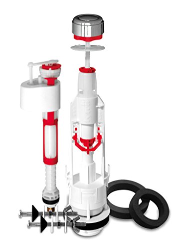 fominaya 0129502131 Tyfon8 3G Descargador Universal con Botón + Grifo Extensible Vertical FomiTYTAN, Negro, Estándar