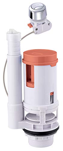 SOMATHERM FOR YOU - mecanismo de cable universal para inodoro de doble flujo de 3/6 litros para ahorrar agua