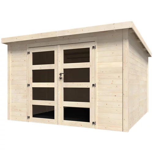 Carpintería Kuma axess de 325x220x326,2 cm y 10,6 m2