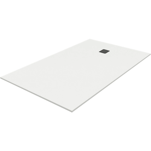 Plato de ducha rectangular Piettra 120x70 cm blanco