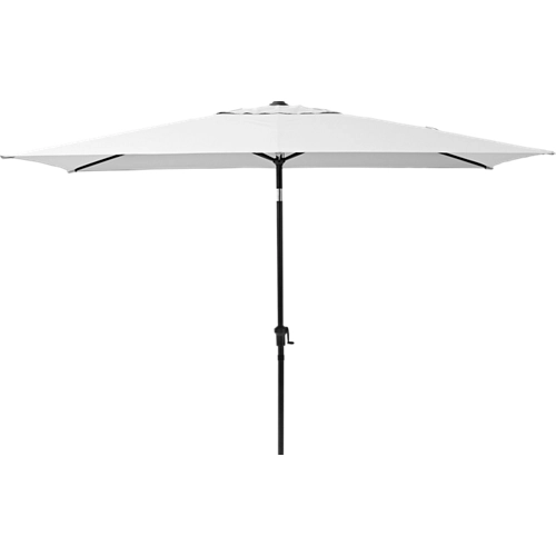 El paraguas rectangular de aluminio en bruto era de 200x300 cm.