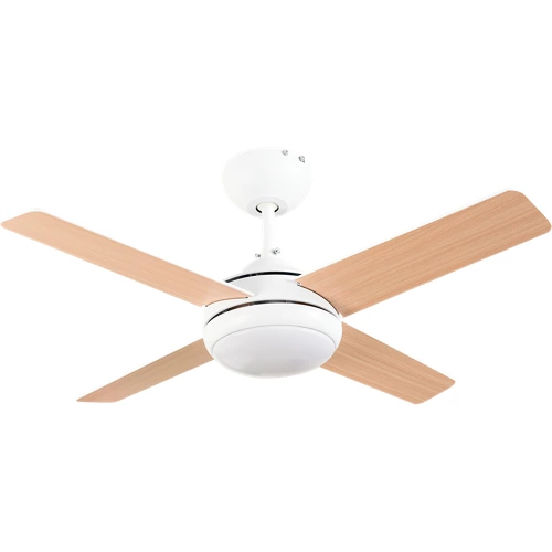 Ventilador de techo con luz inspires nashi blanco motor DC 91 cm