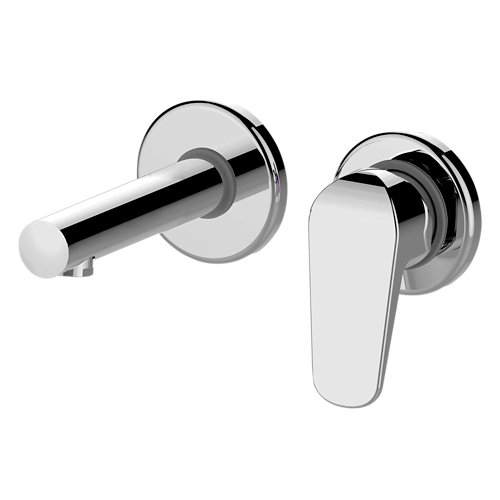 Grifo lavabo empotrado Chrome huber Planet