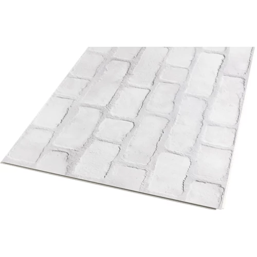 Revestimiento de pared de PVC Serie Artens piedra blanca