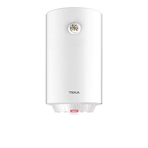 Teca |  Caldera eléctrica de 50 litros  EWH 50 C |  Consumo medio para 2-3 personas  Tanque de correo electrónico de zafiro |  el color blanco