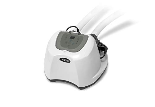 Serum salzwas system Intex 26668GS Krystal Clear, 12 V, gris/negro/blanco, 41 x 34 x 26 cm