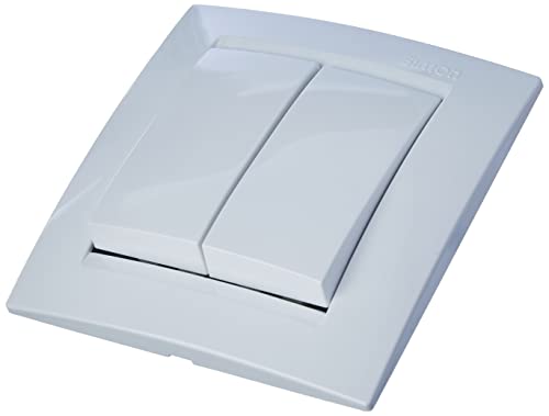 Simon M256212 - Interruptor doble serie 15 blanco