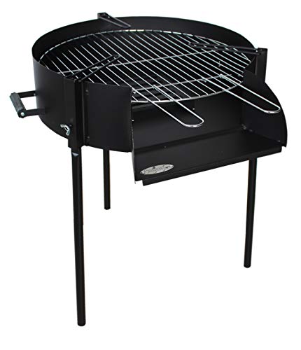 IMOR, Paellero y parrilla de carbón y leña, 50 CM