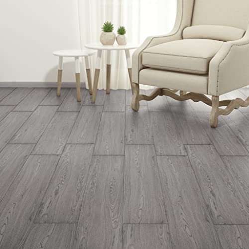 vidaXL 18x láminas de suelo 5,26 m² PVC 2 mm baldosas baldosas baldosas