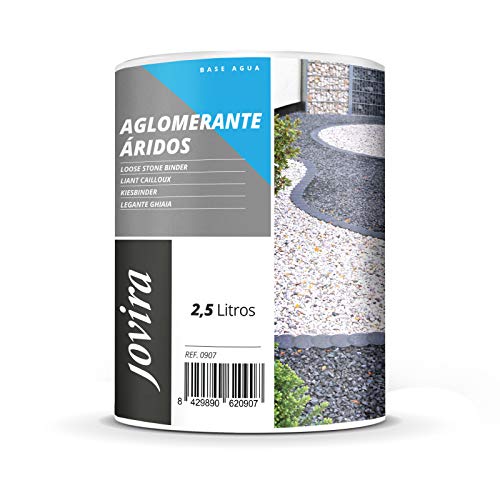 JOVIRA PINTURAS Unidades de aglomeración.  Resina para compactación y fijación de áridos (2,5 litros)