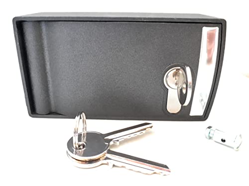 Caja de seguridad blindada para desbloqueo y activación externa del motor enrollable de persianas metálicas comerciales, puerta de garaje y parking