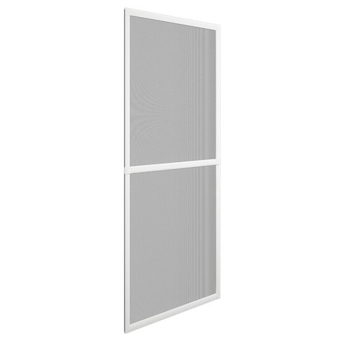 Mosquitera blanca corredera para balcón 70x220 cm (ancho x alto)