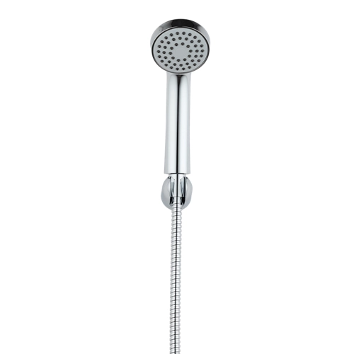 Rociador + soporte + flexible natu chrome sense con 1 función