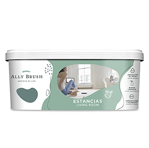 PINTURA INTERIOR VERDE AVENTURA ALLY BRUSH 3L