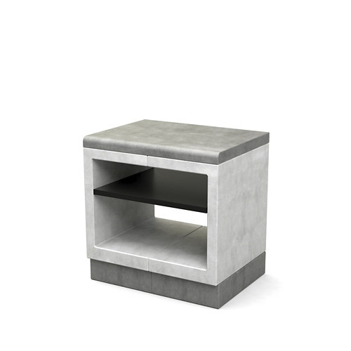 Encimera de hormigón para barbacoa 63x85x84 cm