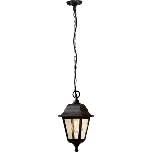 Sima e27 98cm ip44 colgante exterior negro