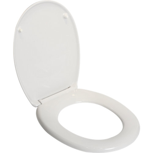 asiento wc con cojín ovalado roto sentido blanco