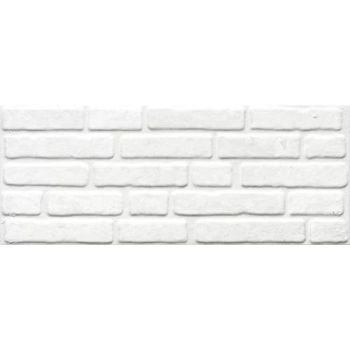 Revestimiento ladrillo 20x50 artens blanco artens