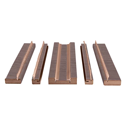 Kit de moldura para carcasa de mdf roble gris 105 para puerta corredera
