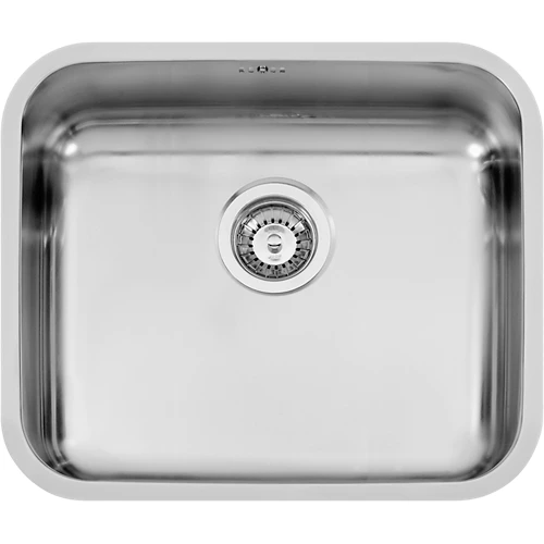 Fregadero cuadrado de acero inoxidable de 1 seno delineado senos individuales 60x40cm