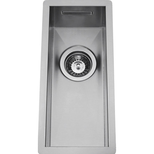 Fregadero cuadrado de acero inoxidable para línea elite box 40x40cm