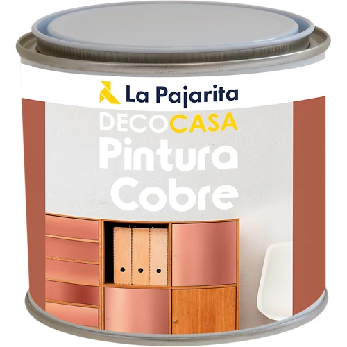 Pajarita pintura metalizada 500ml cobre