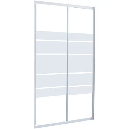 Perfil corredero serigrafiado blanco Nerea 120x185 cm