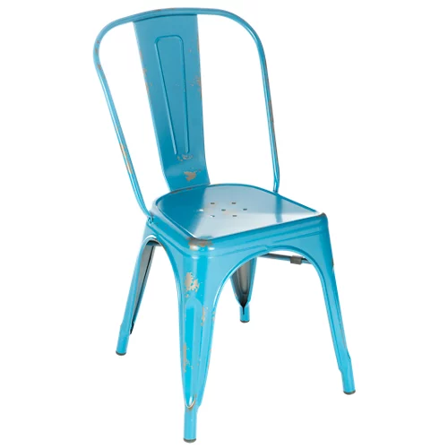 Silla de exterior Soho Vintage Azul Acero