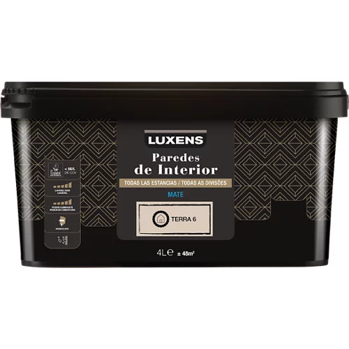 Pintura mate Luxens Signature 4l terra 6