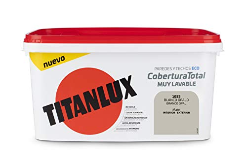 Titanlux Titan Pintura Plastica Cobertura Total 4L