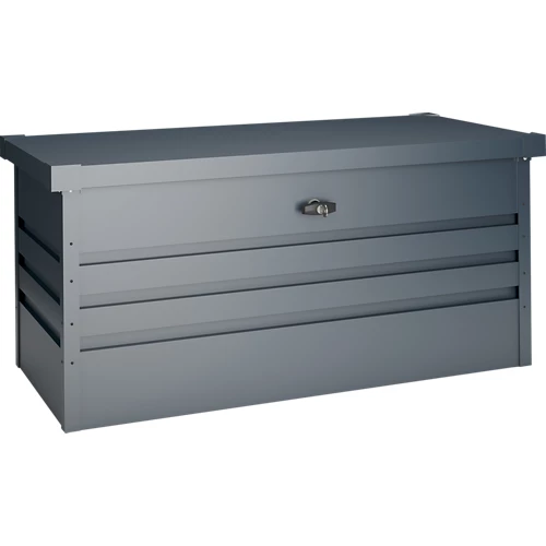 Caja de acero exterior caja de metal bergen 400 l 132x62x61 cm