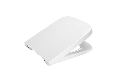 Roca A80178B004 Asiento y Silla de Inodoro Compacto, Colección Mujer, Blanco
