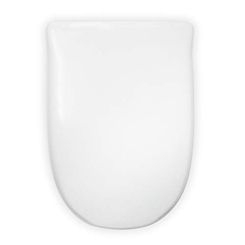 INODORO LOCAL COMPATIBLE  ROCA RETRO SEÑORA |  SILLA DE INODORO  BAALAREA AJUSTABLE  FÁCIL INSTALACIÓN Y LIMPIEZA  MUY RESISTENTE  ALB |  45x34x4,5 cm