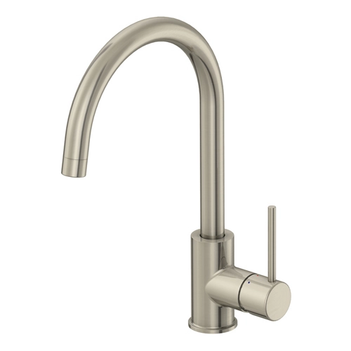 Grifo monomando de cocina con caño grande Delinia cromado