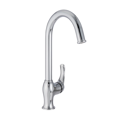 Grifo monomando de cocina con caño grande Delinia cromado