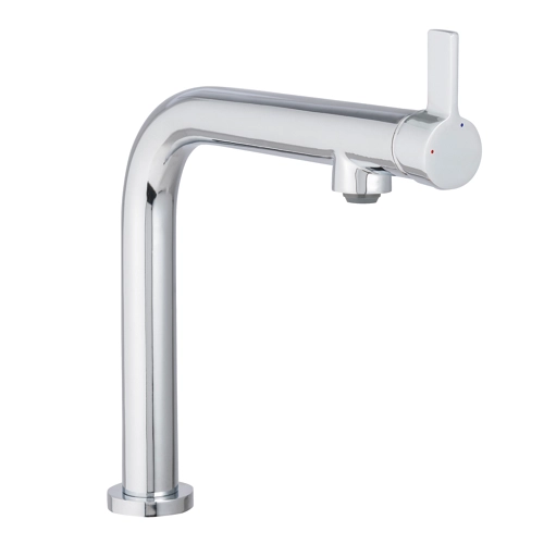 Grifo monomando de cocina con caño grande Delinia cromado