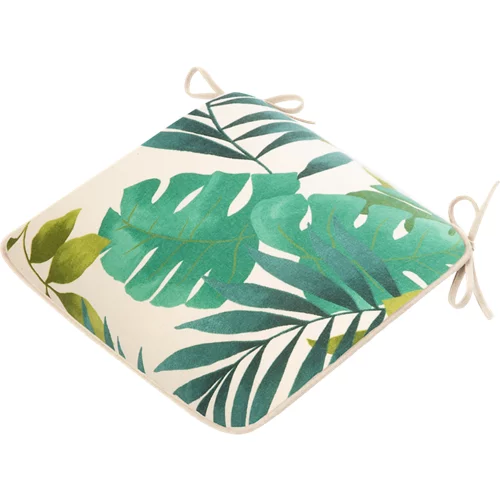 Silla Cometex exterior base cojín hojas multicolor