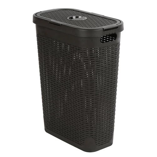 Cesto de ropa cottage marrón 40 l