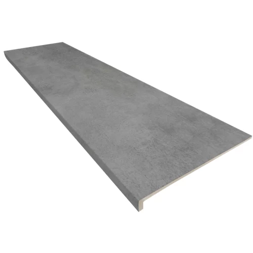 Peldaño cemento 33x120 artens grafito
