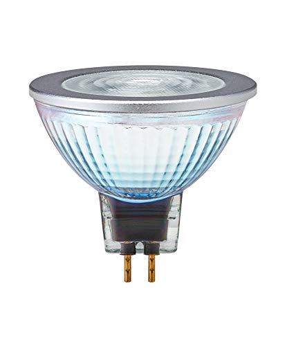 Bombilla LED Reflector Osram Superstar MR16 12V, casquillo GU5.3, 4000K, 8W, equivalente a 50W, blanco frío, paquete individual